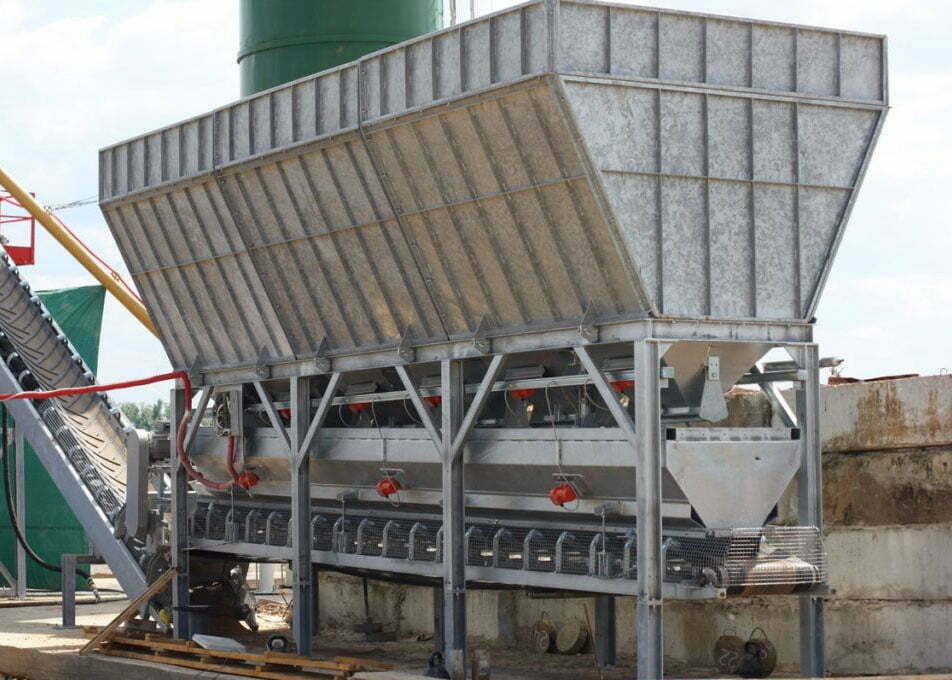 AggregateHoppers conveyor industries aggregate in-line hoppers