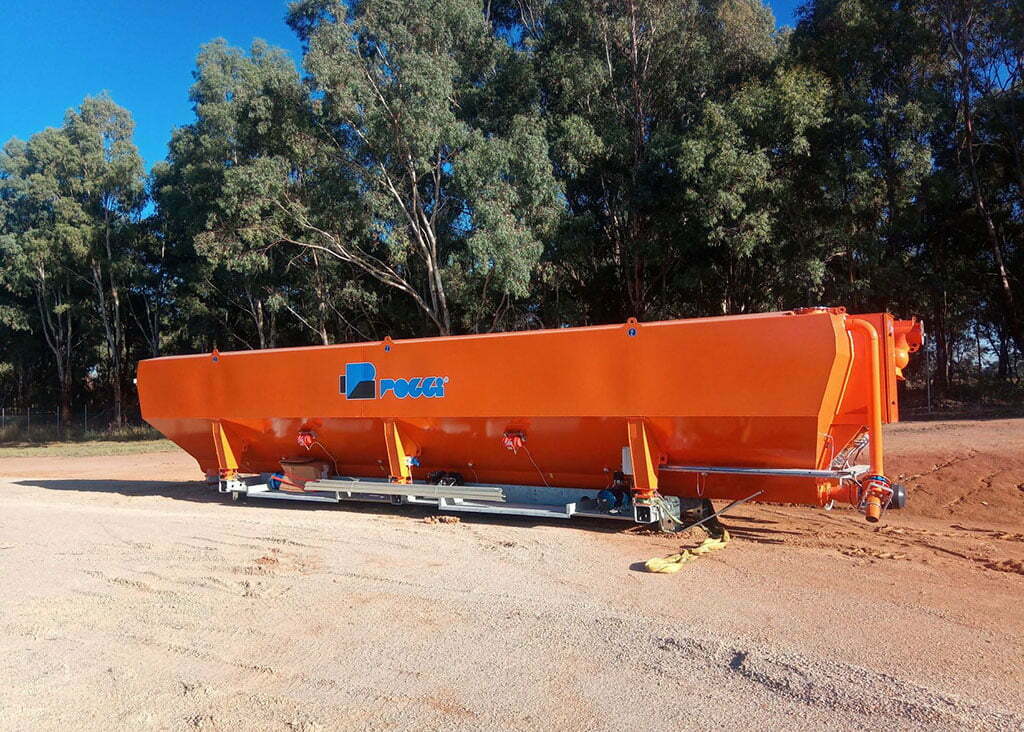 Horizontal-Silo conveyor industries mobile horizontal silo