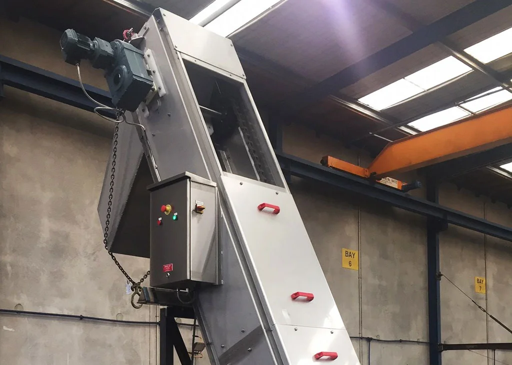 conveyor industries rake screen