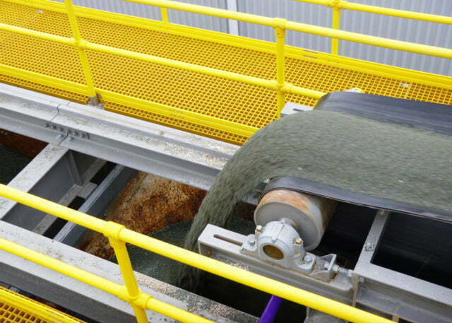 conveyor industries masonry block plant install