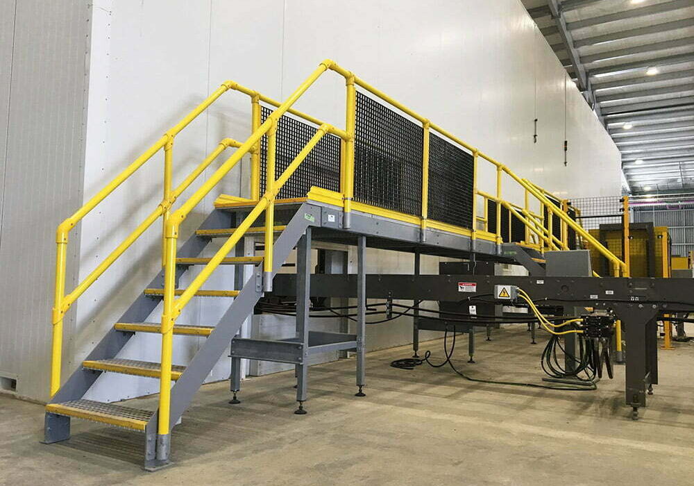 fibreglass modular handrails